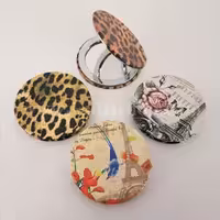 آینه طرح دار گرد