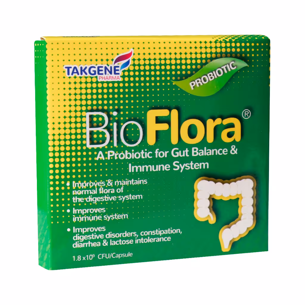 کپسول بایو فلورا تک ژن فارما 30 عدد | Takgene Pharma Bio Flora