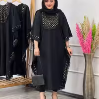 مانتو عبائی بابوس مدل کلوئی