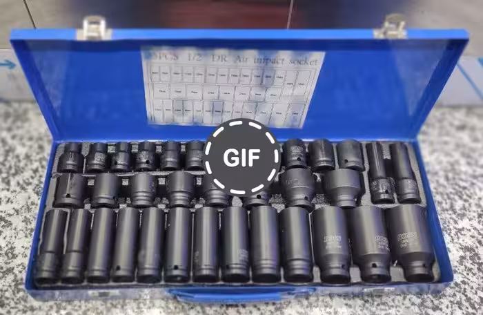 جعبه بکس 35 عددی صنعتی فشار قوی اصلی باس مدل BS-35pcs