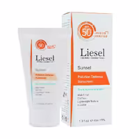 کرم ضدآفتاب spf50 رنگی مناسب پوست چرب و مستعد آکنه 40میل _ لایسل