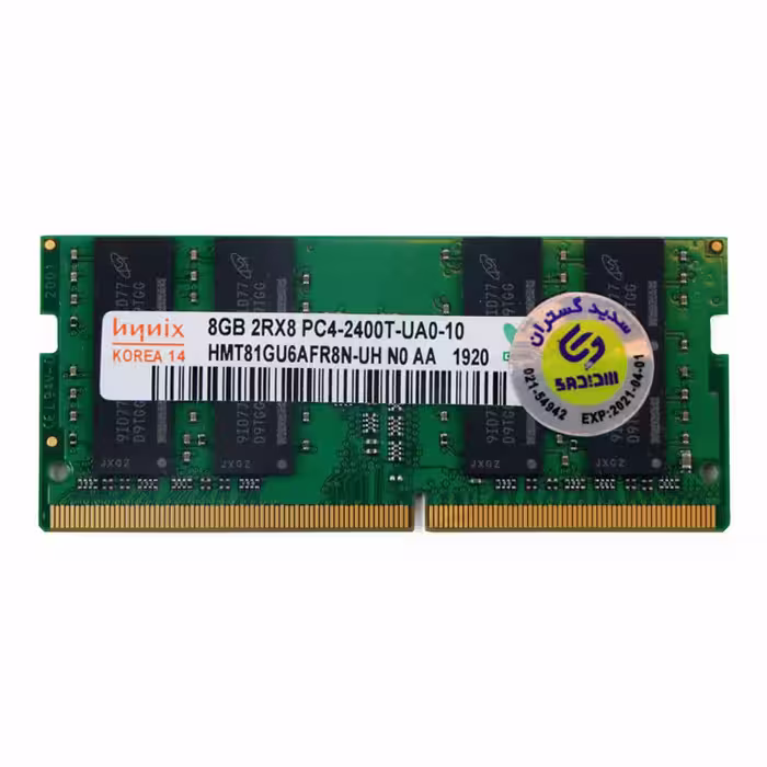 رم لپ تاپ DDR4 تک کاناله 2400 مگاهرتز هاینیکس مدل Hynix با ظرفیت 8 گیگابایت