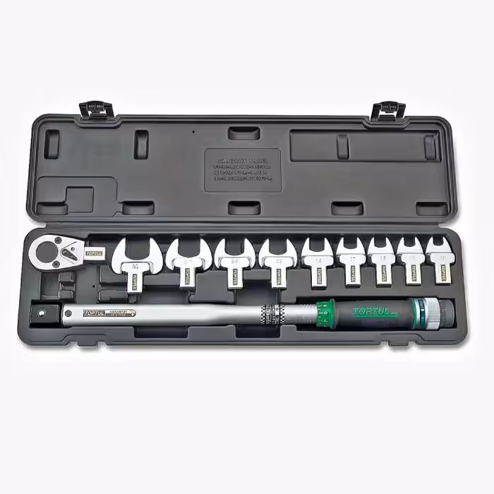 آچار ترکمتر ست 11 عددی تاپ تول با سری های قابل تعویض