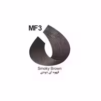 رنگ موی قهوه ای دودی مردانه کاترومرKATROMERشماره MF3