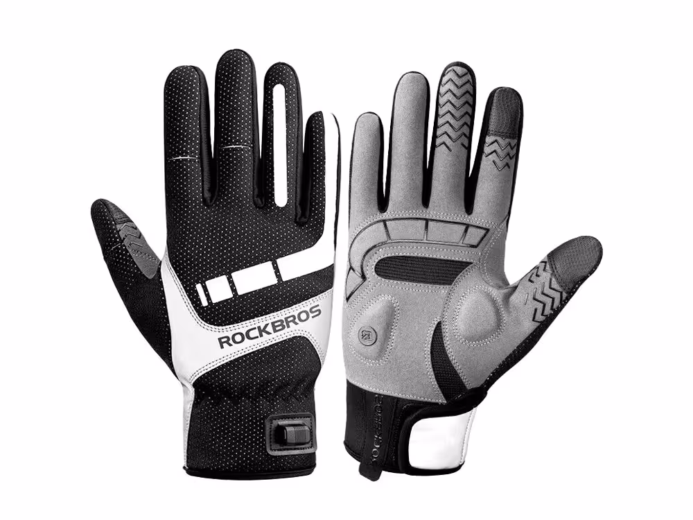 دستکش دوچرخه سواری زمستانی هیتردار راک براس مدل ROCKBROS S173-1