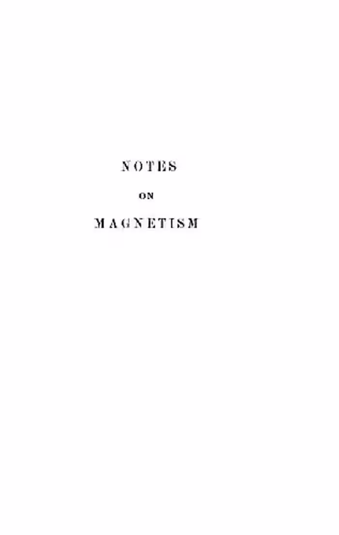 خرید و دانلود نسخه کامل کتاب Notes on Magnetism