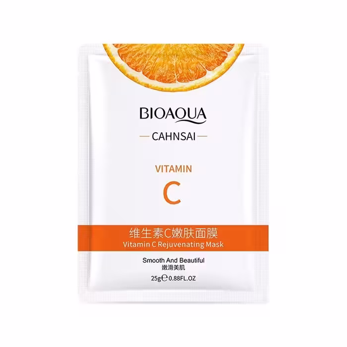 ماسک ورقه ای ویتامین سی بیوآکوا BIOAQUA