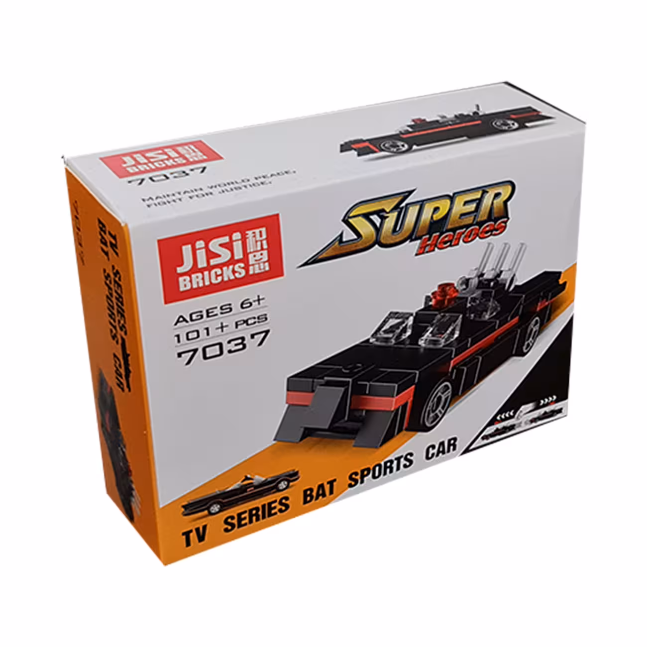 ساختنی جی سی مدل ماشین بتمن کد 7037