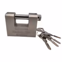 قفل کتابی اکسیناژ مدل 285/85 ضدسرقت | چاوه