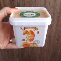 کره بادام زمینی خالص ورژیمی بدون شکرونمک 600گرمی