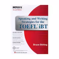 کتاب آموزش زبان اسپیکینگ اند رایتینگ NOVA’S Speaking and Writing Strategies for the TOEFL iBT