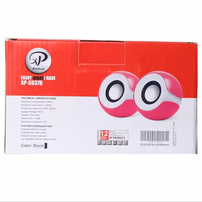 اسپیکر لپ تاب و کامپیوتر مدل XP SU37B