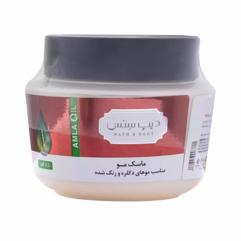 ماسک موهای دکلره و رنگ شده دیپ سنس