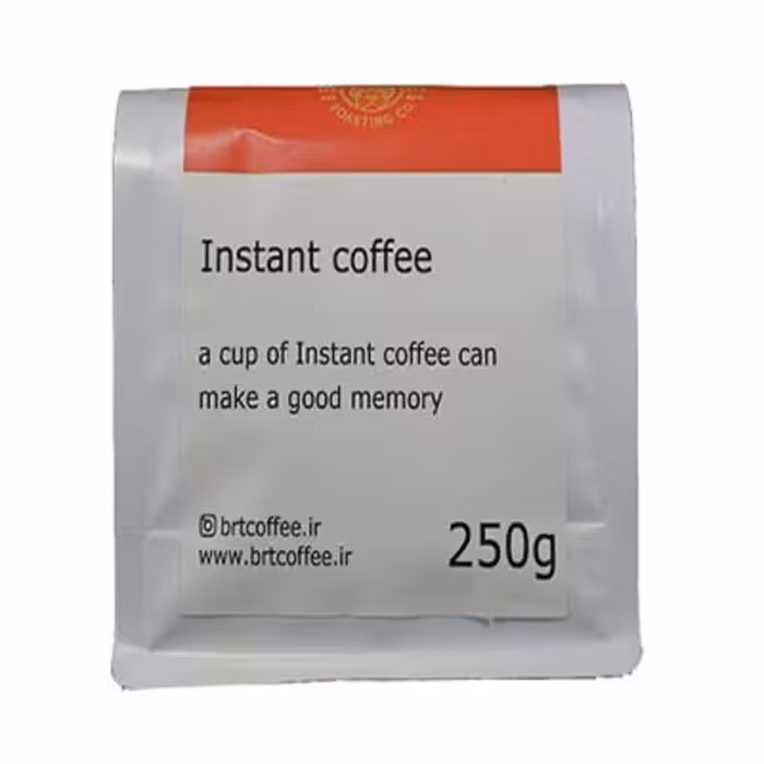 قهوه فوری با کافئین بالا بی آر تی 250گرمی