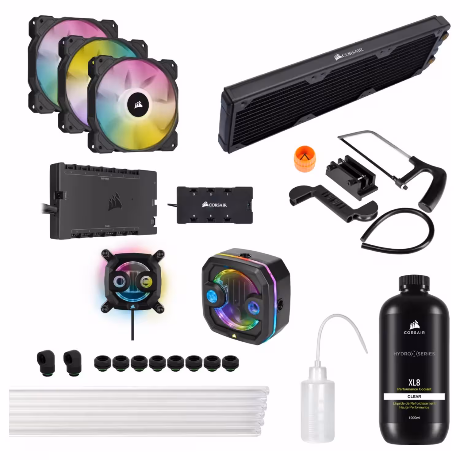 کیت خنک کننده مایع پردازنده کورسیر HYDRO X SERIES iCUE XH303i RGB PRO Black