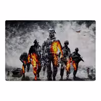 خرید و قیمت موس پد گیمینگ طرح battlefield کد 4133