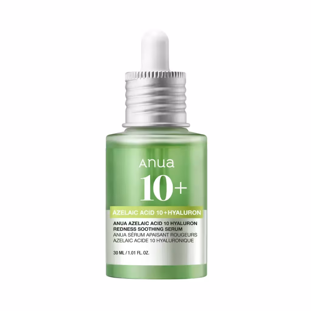 سرم آزلائیک اسید 10% و هیالورون آنوا تسکین دهنده و آبرسان Anua Azelaic Acid 10 Hyaluron
