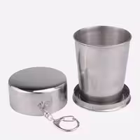 لیوان استیل تاشو