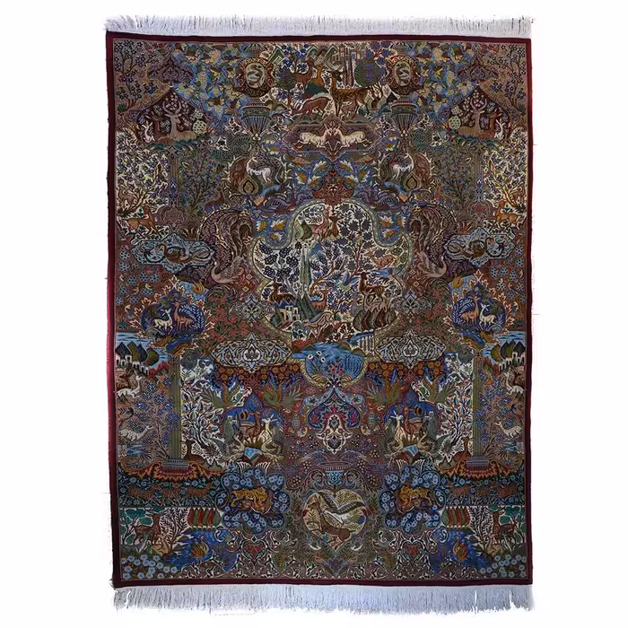 فرش دستباف دوازده متری طرح کاشمر