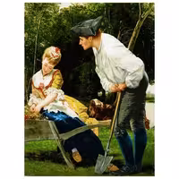 نخ و نقشه فرانسوی طرح عاشقانه کد 24255