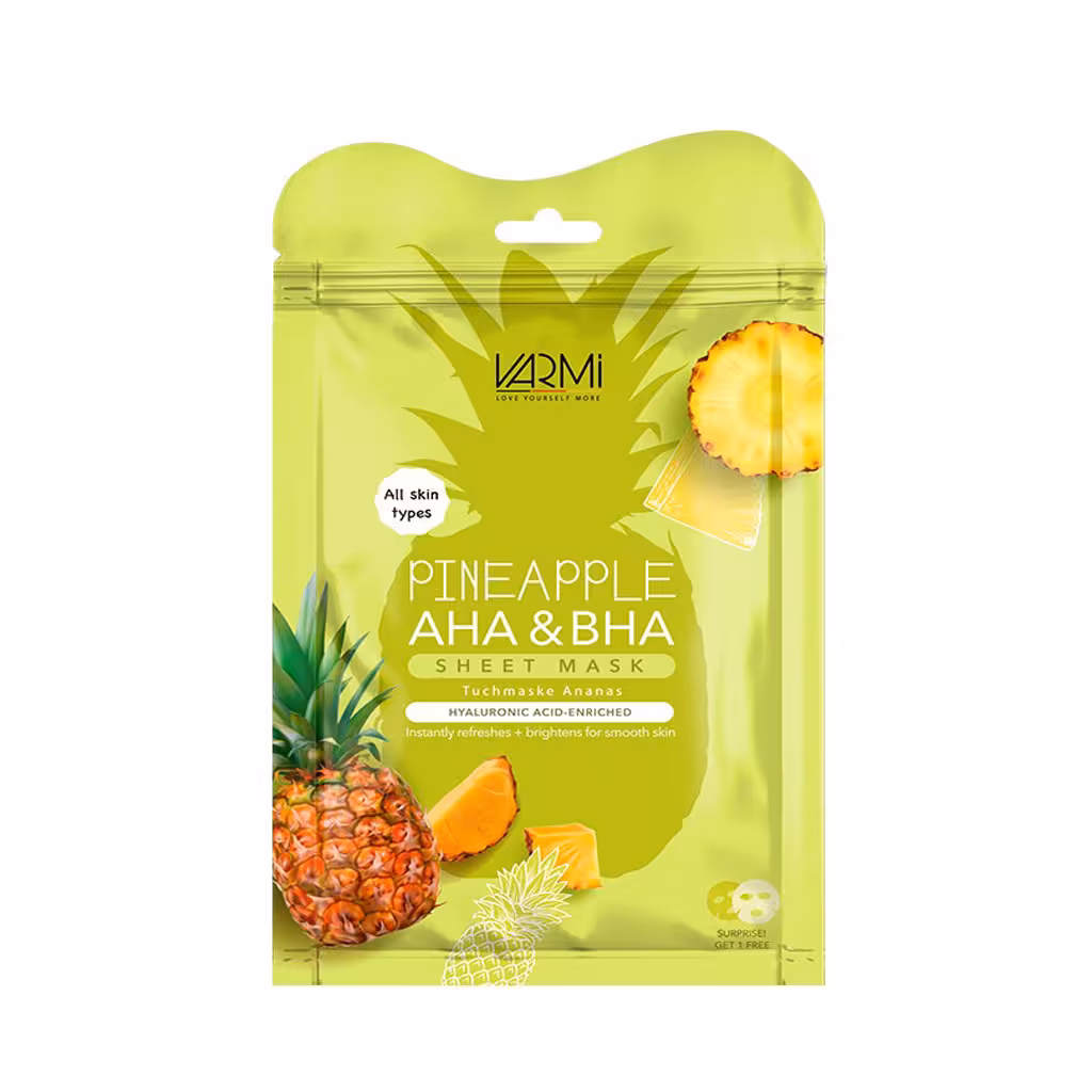 دبل شیت ماسک آبرسان آناناس 25 میلی لیتر وارمی VARMI