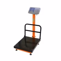 ترازو باسکول 300 کیلویی محک کفه 40 در 50 گارد دار (تاشو)