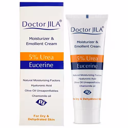 کرم نرم کننده 5 درصد اوره دکتر ژیلا