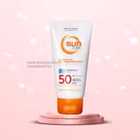کرم ضدآفتاب سان زون SPF 50 اوریفلیم | حاوی کیوتن و فناوری محافظت سلولی