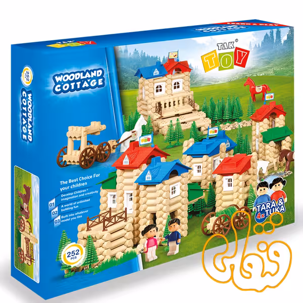 ساختنی کلبه جنگلی 252 قطعه