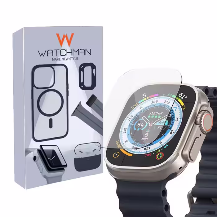 محافظ صفحه نمایش شیشه ای واچ من مدل SH-WM مناسب برای ساعت هوشمند ویرفیت S8 ULTRA MAX / N8 ULTRA PLUS / K8 ULTRA PLUS 49 MM