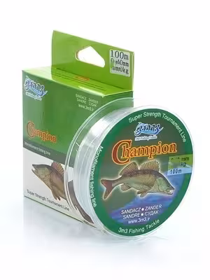 نخ ماهیگیری مونوفیلامنت CHAMPION 100m سایز0.40