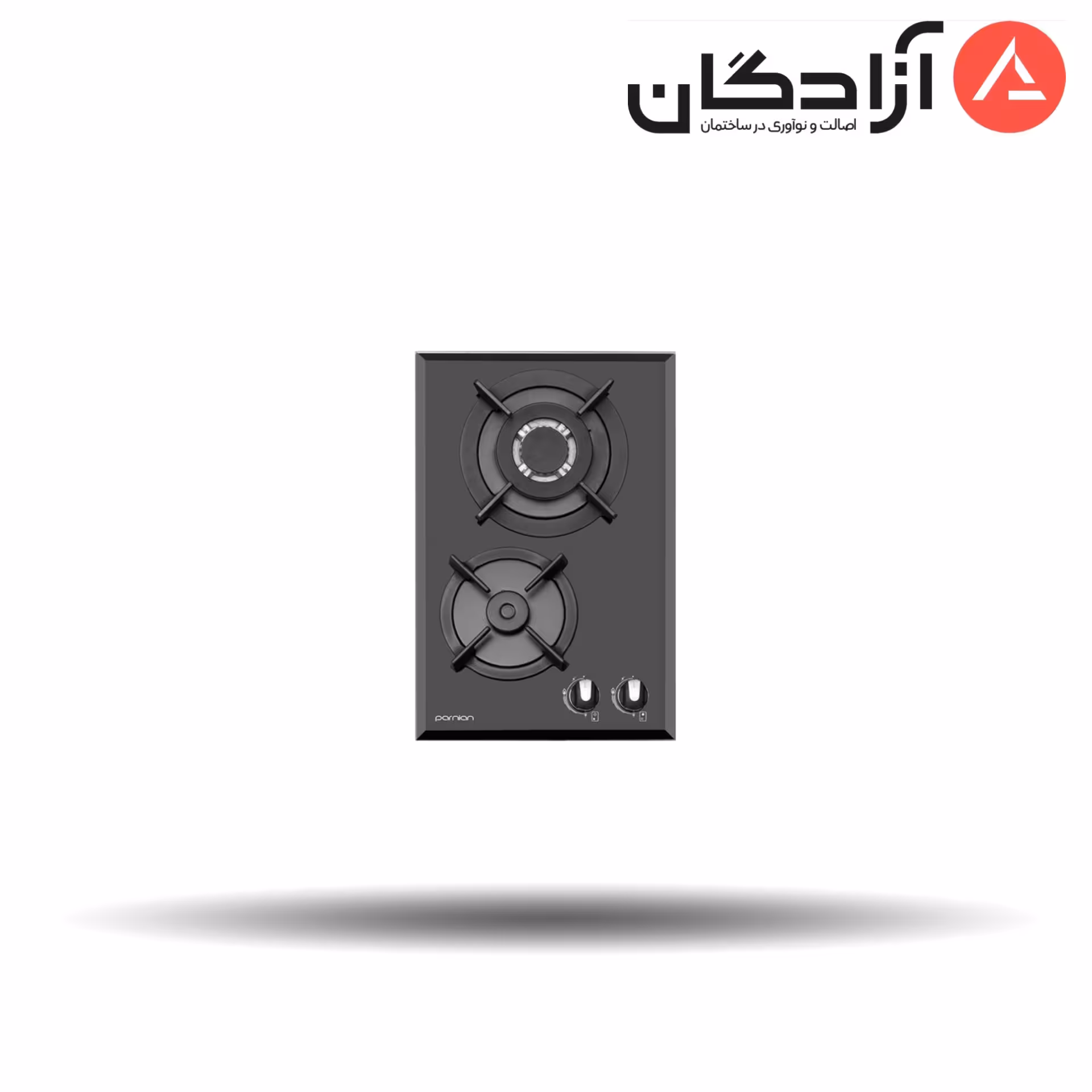 اجاق گاز شیشه ای پرنیان استیل PB2203