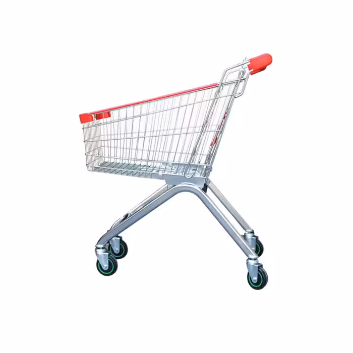 چرخ فروشگاهی 60 لیتری B - قفسه‌بندی وکیلی