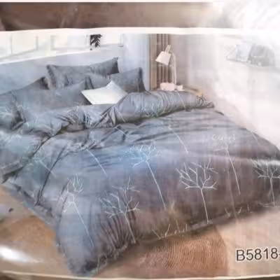 لحاف روتختی دونفره 6تکه ترک رنگ ثابت سرویس روتختی دو نفره