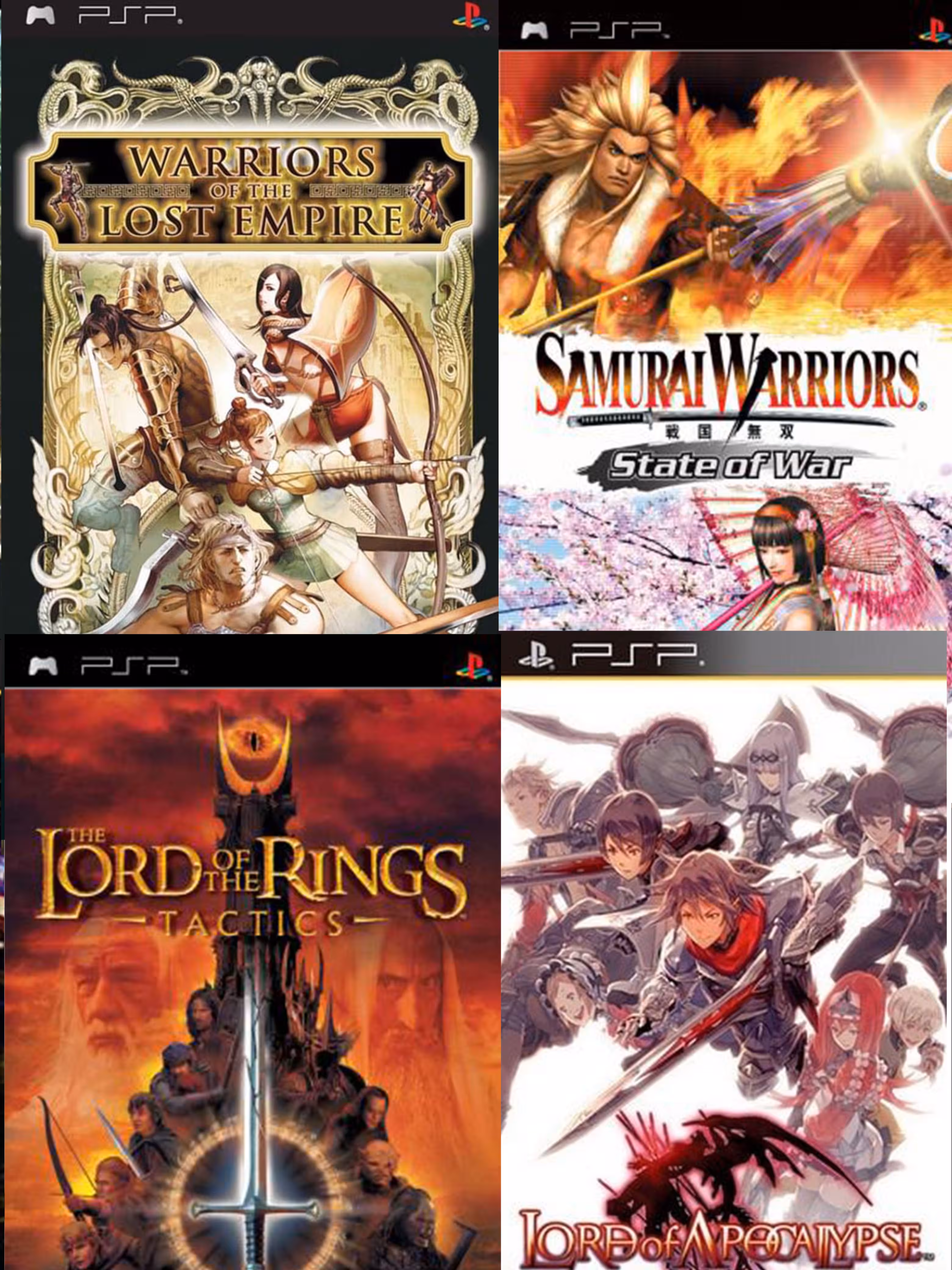 بازی پی اس پی psp مجموعه بازیهای شماره چهارم