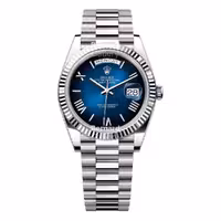ساعت مچی مردانه رولکس کیفیت مستر کلین Rolex Day-Date Blue ombré Dial