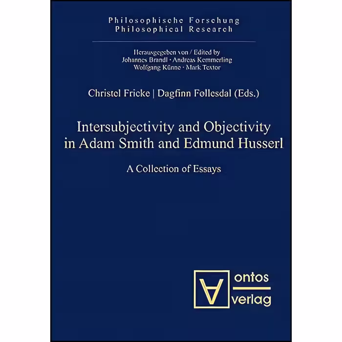 کتاب زبان اصلی Intersubjectivity and Objectivity in Adam Smith and Edmund Husser