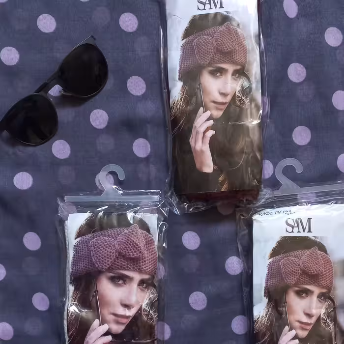 هدبند زنانه زمستانی(هزینه ارسال پس کرایه )