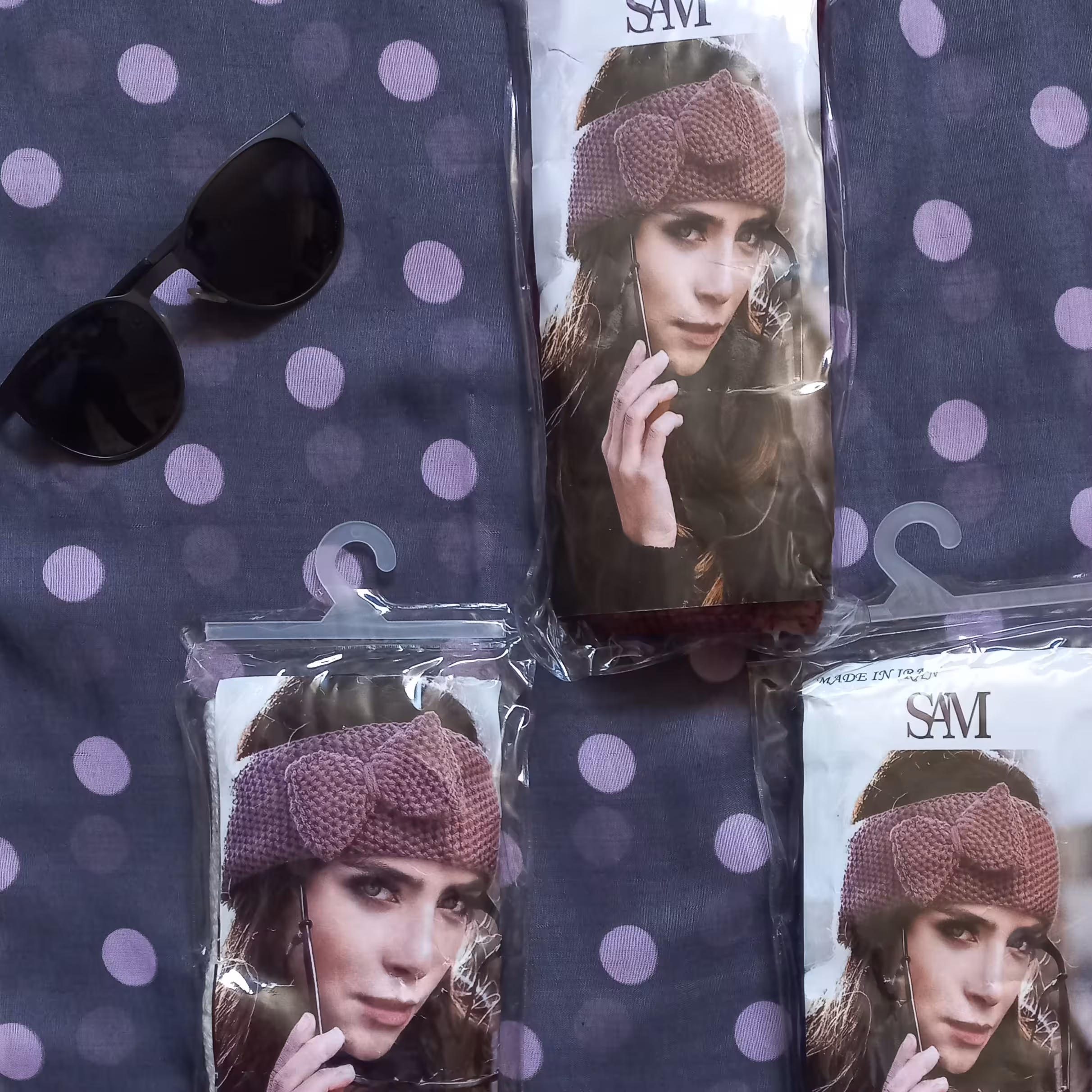 هدبند زنانه زمستانی(هزینه ارسال پس کرایه )