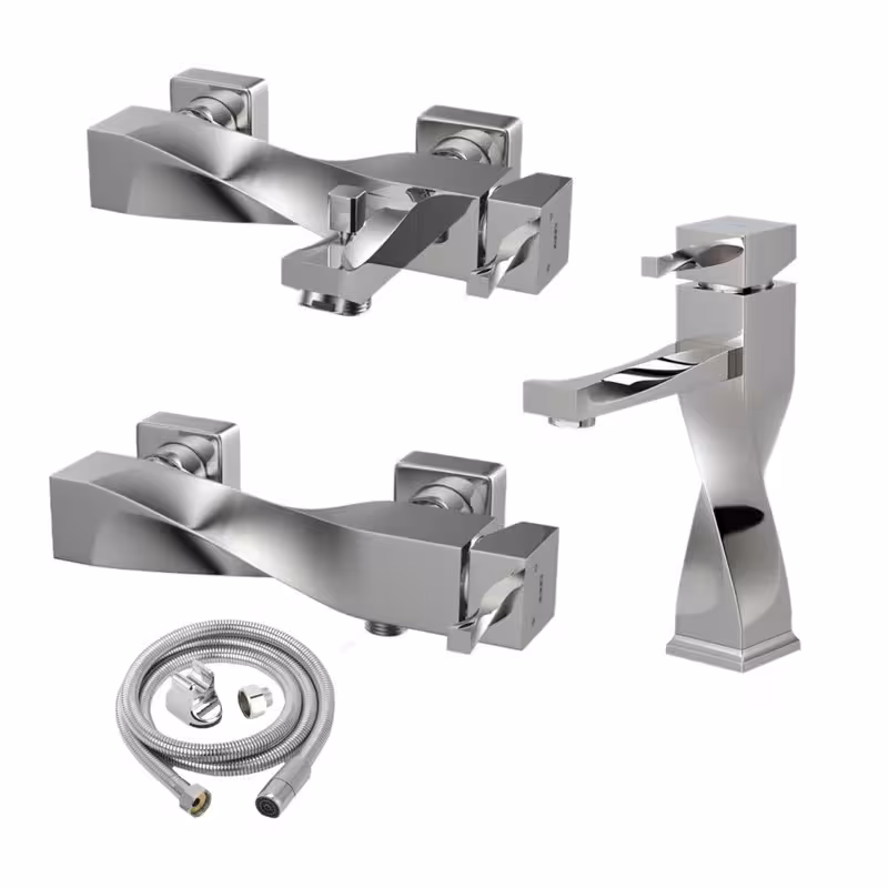 ست شیرآلات کسری مدل فیلادلفیا مجموعه 4 عددی