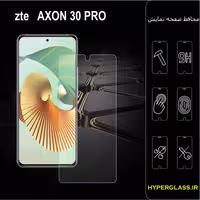 گلس محافظ صفحه نمایش نانو بلک اورجینال گوشی زد تی ای ZTE Axon 30 Pro