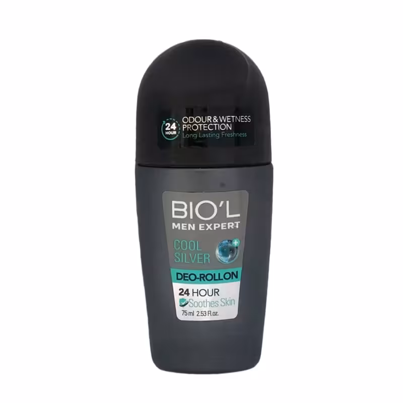 مام رول ضد تعریق مردانه کول سیلور بیول(BIOL)- 75میلی لیتر cool silver deo mum roll men expert BIOL75 mil