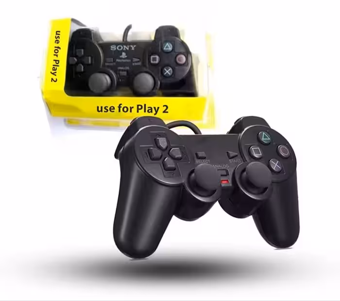 دسته شوکدار پلی استیشن 2 پک دار