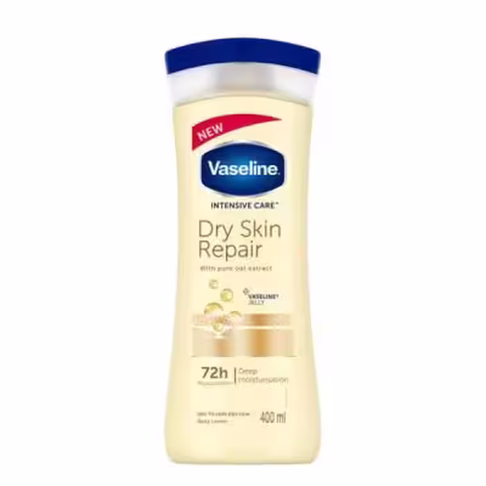 لوسیون بدن وازلین VASELINE مدل For Dry Skin حجم 400 میلی لیتر