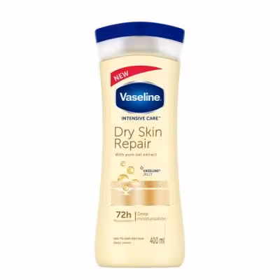 لوسیون بدن وازلین VASELINE مدل For Dry Skin حجم 400 میلی لیتر