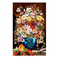 طرح گل وگلدان کد 25287