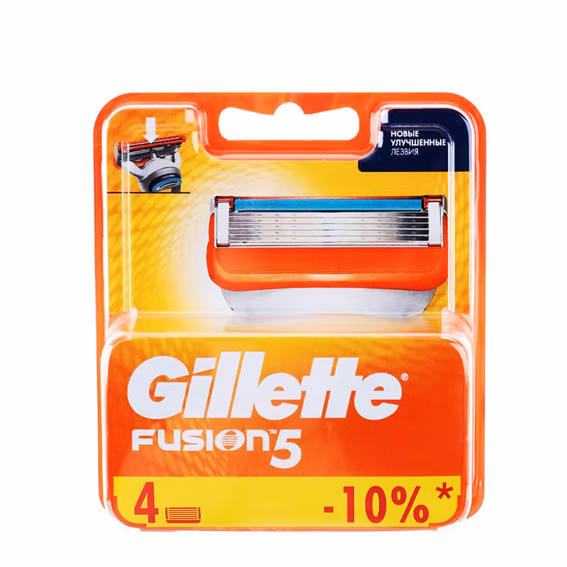 تیغ یدک ژیلت مدل فیوژن Fusion 5 بسته 4 عددی
