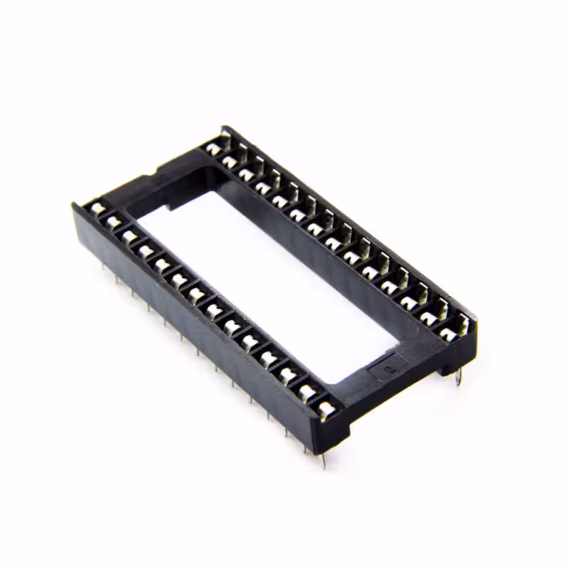 سوکت آی سی 28 پین پهن