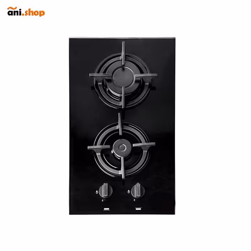 اجاق گاز شیشه ای 2 شعله توکار