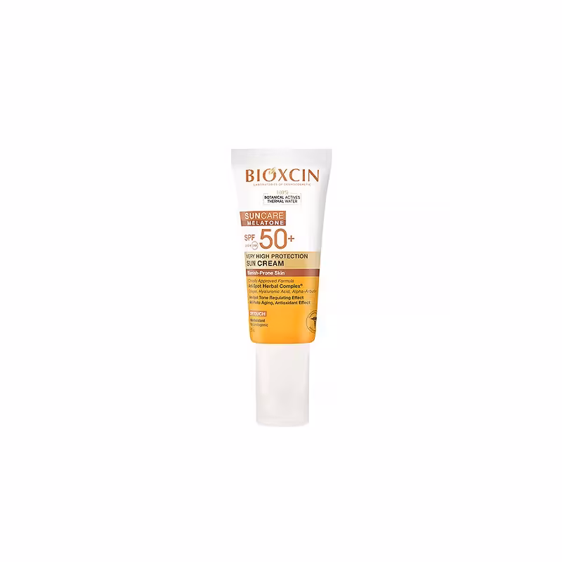 ضدآفتاب بی رنگ بیوکسین مدل BLEMISH-PRONE SPF 50 حجم 50 میل